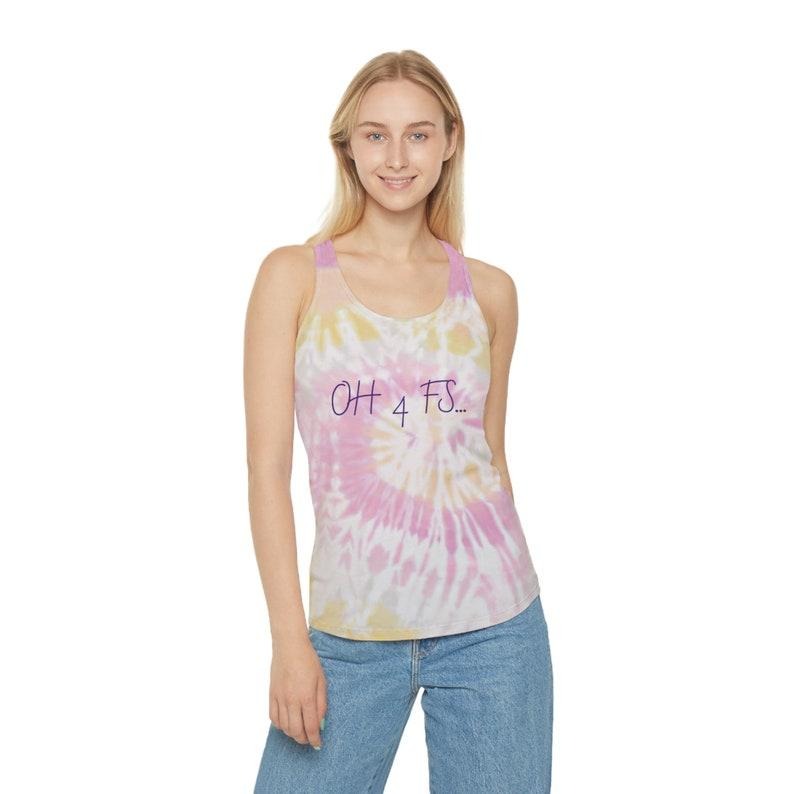 Tie Dye Racerback Tank Top T-Shirts, Hoodie, Sweatshirt | GrindPrints.com