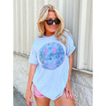 Tie Dye Smiley Graphic Top T-Shirts, Hoodie, Sweatshirt | GrindPrints.com