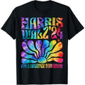 Tie dye Harris Waltz 2024 Election Kamala Harris Tim Waltz T-Shirt made in usa Hoodie, Sweatshirt | GrindPrints.com