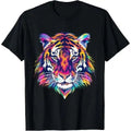 Tiger Face Wild Animal Colorful Tiger for Women Men Kids T-Shirt Made in USA Hoodie, Sweatshirt | GrindPrints.com