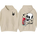 Til Death Alani Cherry Slush Hoodie - Skeleton Energy Drink Graphic Pullover, 2-Sided Streetwear Aesthetic Thermal Top,...