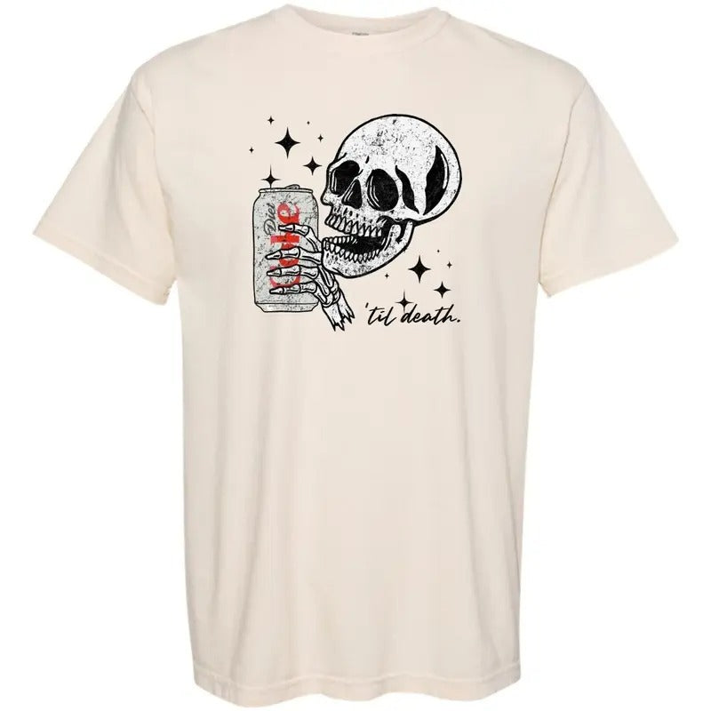 'Til Death Diet Coke' T-Shirt Hoodie, Sweatshirt | GrindPrints.com