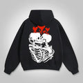 Til Death Do Us Part Puff Print Graphic Hoodie T-Shirts, Sweatshirt | GrindPrints.com