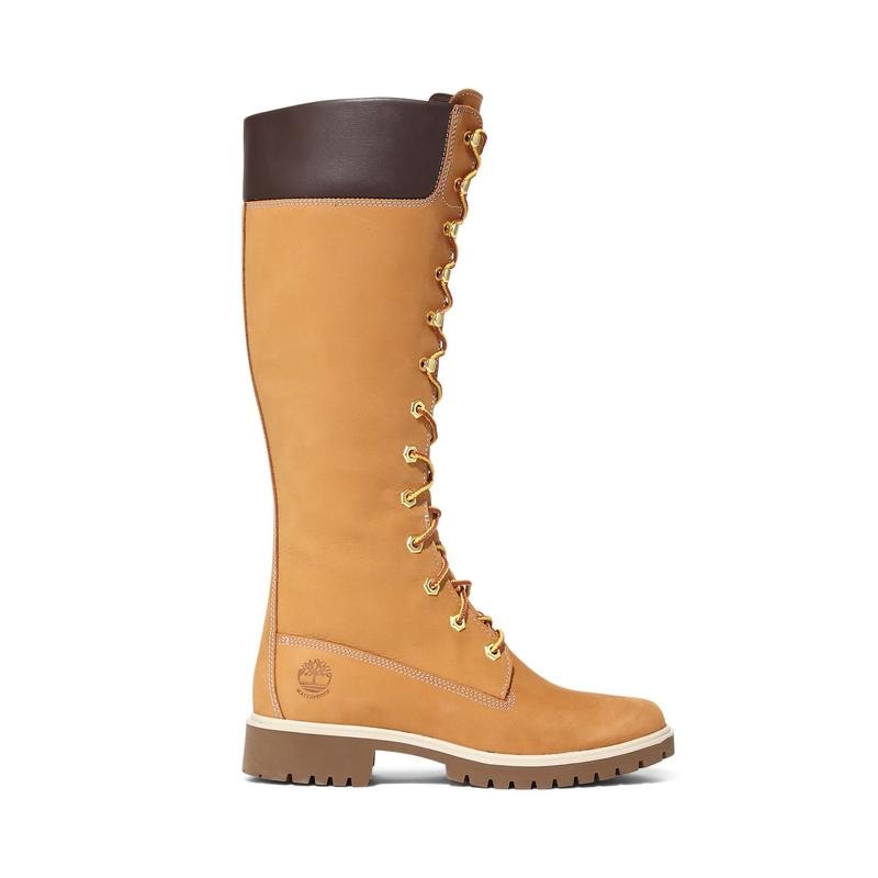 Timberland Women's Women's Wheat Premium 14inch Lace-Up Waterproof Boots - Multicolor T-Shirts, Hoodie, Sweatshirt
