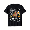 Time To Get Basted - Thanksgiving Turkey Fall Holiday T-Shirt T-Shirt 220g 10000 Links made in usa Hoodie, Sweatshirt