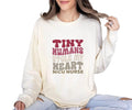 Tiny Humans Stole my Heart NICU Nurse Comfort colors Tee shirt Hoodie, Sweatshirt | GrindPrints.com