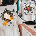 Tis' The Season Xmas 2 Sided Sweatshirt Tshirt, Friends Very Merry Christmas shirt, Matching Christmas Tee Hoodie