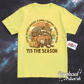 Tis The Season Feral Racoon Vintage Shirt, Retro 90s Halloween Tshirt, Cute Fall Graphic Tee Cotton Hoodie, Sweatshirt