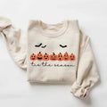 Tis The Season Halloween Sweatshirt,Halloween Sweatshirt,Spooky Season,Halloween Design Shirt,Halloween Gift Menswear Hoodie