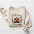 Tis The Season To Be Spooky Shirt, Halloween Sweatshirt, Spooky Season Shirt, Pumpkin Fall Shirt, Halloween Shirt,...