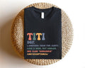 Titi Definition Shirt, New Aunt Gift T-shirt, Auntie Birthday Tee, Like A Mom But Cooler Shirt, Cute Tia Short Sleeve,...