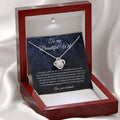 To My Beautiful Wife, To Wife From Husband, Anniversary Gift, Unique Gift Wife, Romantic Gift For Wife, Love Necklace...