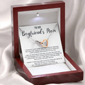 To My Boyfriend's Mom Necklace, Gift For My Boyfriend's From Son, Boyfriend's Mom Gifts For Birthday, Necklace With...