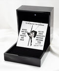 To My Smokin' Hot Soulmate, Love Knot Necklace, Gift Fiance, Valentine's Day Necklace, Soulmates Gift, Friend Gift, Love...