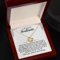 To My Soulmate Love Knot Necklace, Gift For Her, Wife, Girlfriend, Anniversary, Wedding, Valentine, Birthday, Love...