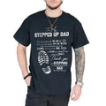 To My Stepped Up Dad Shirt, Gift For Bonus Dad From Daughter Son, Dad Birthday Fathers Day Gift, Stepfather Tee, Unisex...