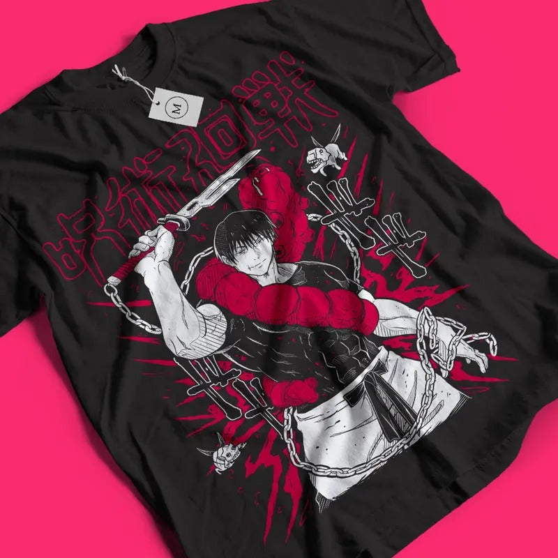 To the One Who Left It All behind - Fushiguro Tojiiii - The Sorcerer Kjller - Jujutsu Kaisen T-Shirt