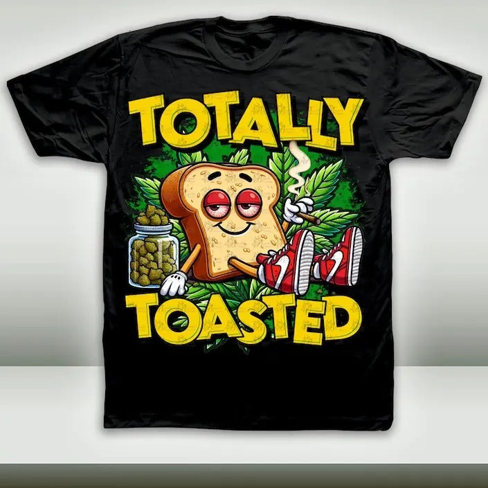 Toasted 420 Graphic T-Shirt, Gift For Fan Hoodie, Sweatshirt | GrindPrints.com