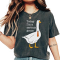 Today I'm A Serious Goose Shirt, Funny Goose Tee, Cute Goose Shirt, Goose Lover Gift, Unisex T-Shirt, Gifts For Friends...