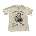 Today is Going to be a Great Day Pin up Reading T-Shirt - Gift for Book Lovers