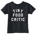 Toddler Funny T Shirts Tiny Food Critic Sarcastic Graphic Novelty Tee For Young Kids Funny Toddler Shirts Sarcastic...
