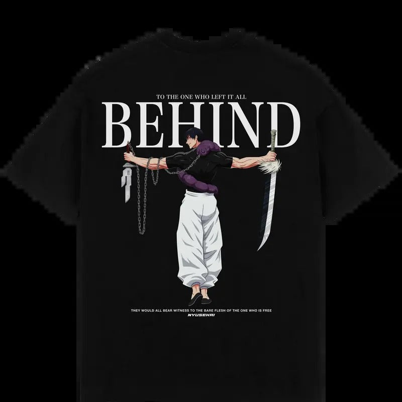Toji X The one who left it all behind - Jujutsu Kaisen Oversize T-Shirt T-shirt Hoodies & Sweatshirts | GrindPrints.com