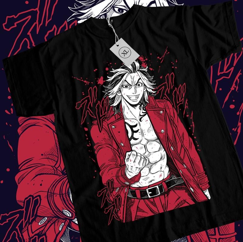 Tokyo Revengers T-Shirt S-4XL Draken Mikey Takemichi Hanagaki Anime Manga Hoodie, Sweatshirt | GrindPrints.com