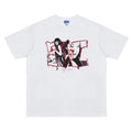Tomie "I Love" Heavyweight Vintage Tee 100% Cotton OVERSIZED Anime T-shirt Menswear Top Crew Necks Tshirt Casual...