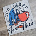 Too tired for this silly goose Graphic Tee Hoodie, Sweatshirt | GrindPrints.com