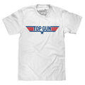 Top Gun Movie Logo T-Shirt - White Hoodie, Sweatshirt | GrindPrints.com