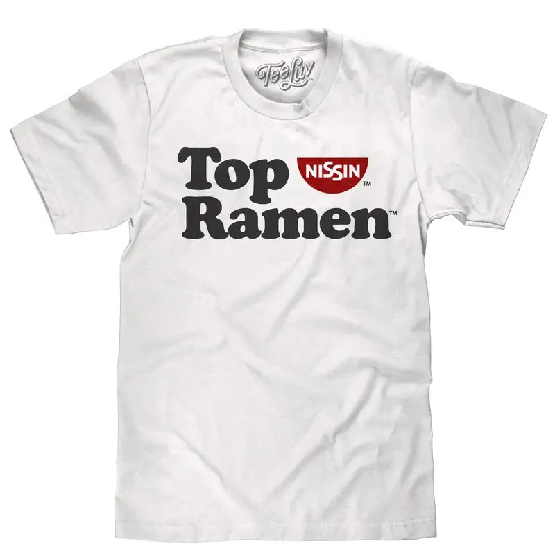 Top Ramen Logo T-Shirt - White Hoodie, Sweatshirt | GrindPrints.com
