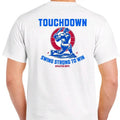 Touchdown Baseball Men's funny T-shirt - Menswear Casual Crewneck Cotton Hoodie, Sweatshirt | GrindPrints.com