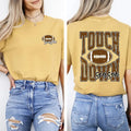 Touchdown Season, Front and Back, Football, Sports, Game Day, Big Game, Tailgate Party Tshirt, Women's Comfort Colors...