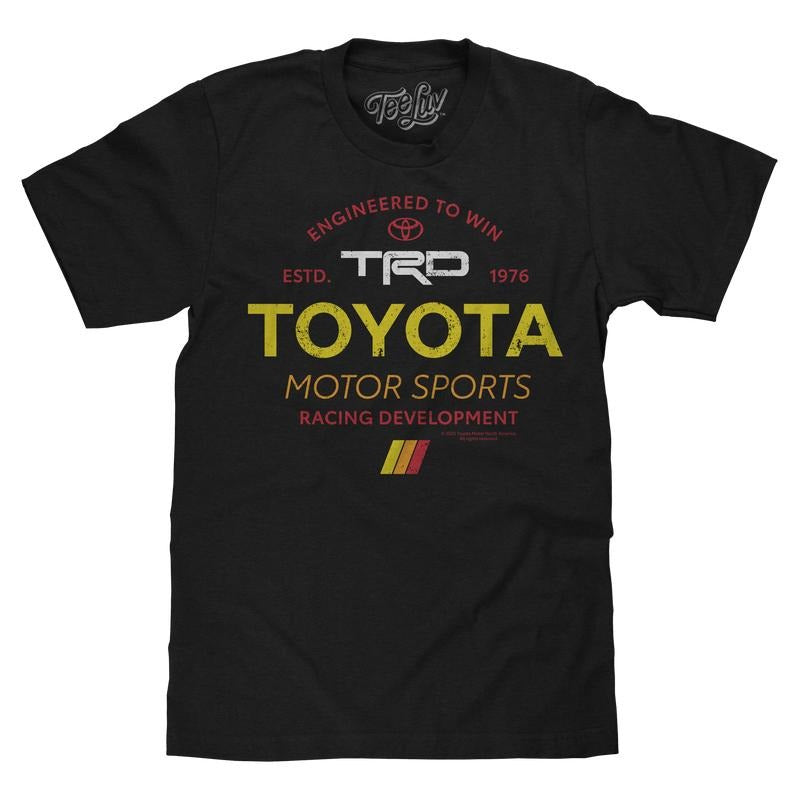 Toyota TRD Motor Sports Racing Development T-Shirt - Black men gifts Hoodie, Sweatshirt | GrindPrints.com