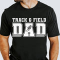 Track and Field Dad Shirt for Men Cross Country Sports Dad Game Day Father's Day Gift Unisex Premium 100% Cotton Hoodie,...