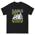 Tractor t-shirt, Organic Men Women t-shirt, Humor t-shirt, Fun t-shirt Funny t-shirt Farmers in a good mood unisex .made...