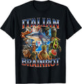 Tralalero Tralala Bombardino Crocodilo Italian Brainrot Cotton Short Sleeve T-Shirts, Hoodie, Sweatshirt