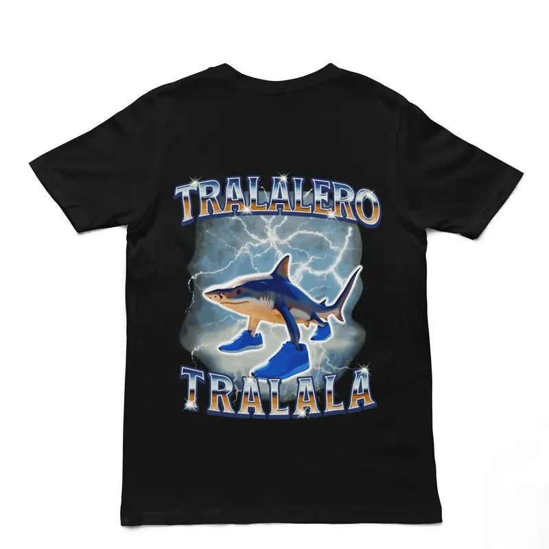 Tralalero Tralala Shark Meme Shirt, Italian Brainrot Animals Shirt, Funny Shirt, Gift for Friend Hoodie, Sweatshirt