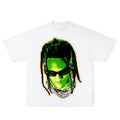 Trav RAPSTAR Inspired Vintage Graphic T-shirt Heavy Cotton Tee Basketball 90 s Styled Shirt Hiphop Vibes Y2K Aesthetic...