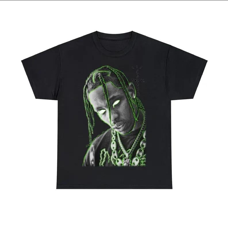 Travis Hip Hop Rap Graphic Tee Hoodie, Sweatshirt | GrindPrints.com