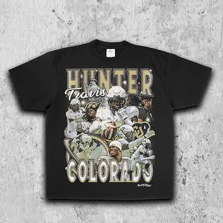 Travis Hunter Tee - Soft and Comfortable Shirt - Menswear - Graphic T-Shirt Hoodie, Sweatshirt | GrindPrints.com
