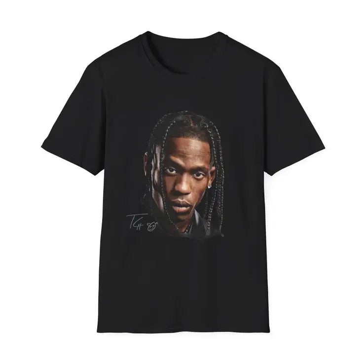 Travisss Graphic Tee, Rapper Hip Hop T-Shirt Hoodie, Sweatshirt | GrindPrints.com