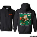 Treaty Oak Revival Hoodie, Unique album cover design with pool balls and , ideal for music fans and street fashion...