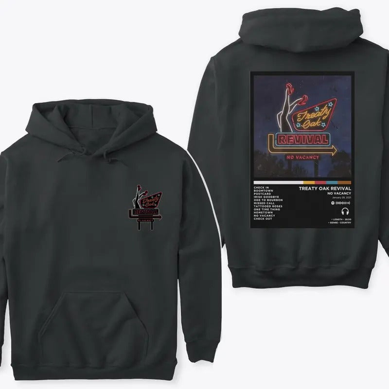 Treaty Oak Revival Neon Sea Capturing Vibrant Nightlife Spirit Casual Cozy Outings T-Shirts, Hoodie, Sweatshirt