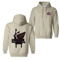 Treaty Oak Revival No Vacancy Hoodie - Bold Neon Sign Featuring Retro-Inspired Graphic, Perfect for Fans of Vintage...