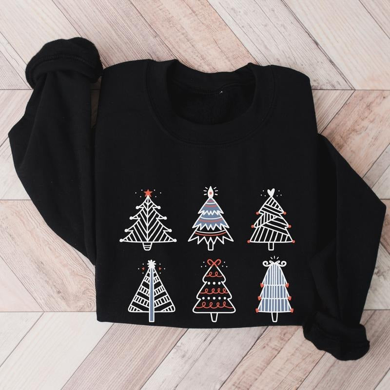 Tree Xmas Celebration Christian Winter Season Long Sleeve T-Shirts, Hoodie, Sweatshirt