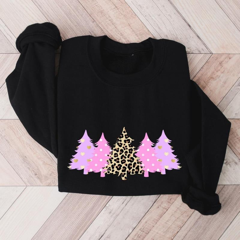 Tree Matching Xmas Celebration Woman Christian Winter Season Long Sleeve T-Shirts, Hoodie, Sweatshirt