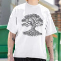 Tree Shirt, Unisex Adult Gnarled Tree Tshirt, Men's Graphic Tee, Tree of Life, gift for men, Cool Gifts, Nature Shirt,...