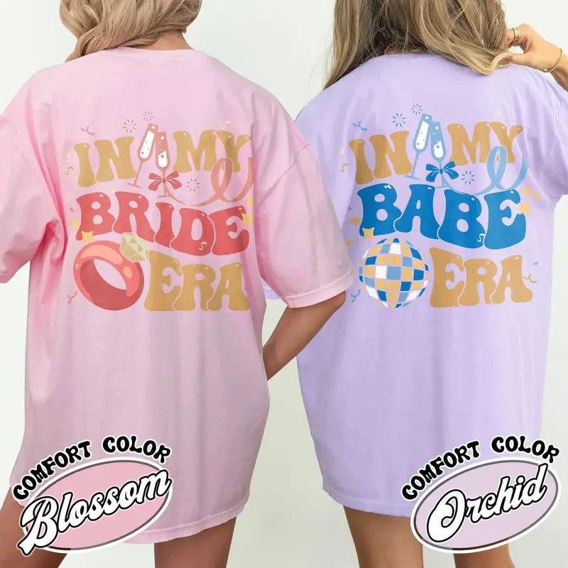 Trendy Bride Comfort Color Shirt, Bride Shirt, Bride Era, Bride Era, Babe Era Shirt, Bachelorette Shirt, Bachelorette...