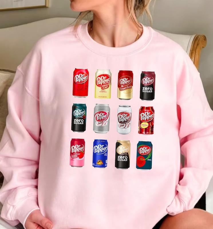 Trendy Soda Shirt, Vintage Soda Canned Shirt, Soda Sweatshirt Hoodie | GrindPrints.com